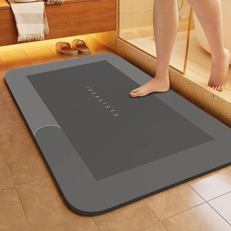 Haven Stone Mat — Instant-Dry Diatomite Bath Mat