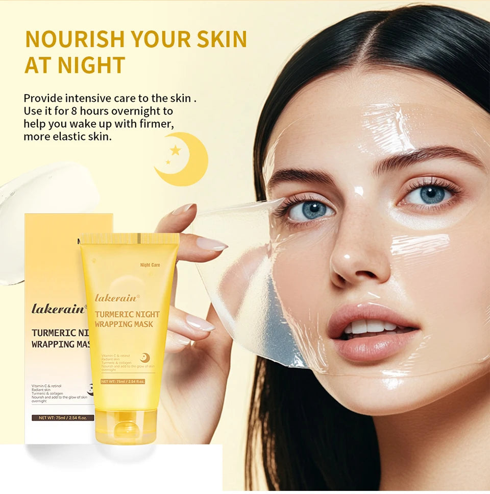 GlowHaven™ Overnight Collagen Peel-Off Mask