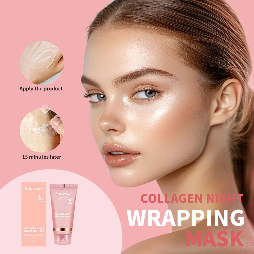 GlowHaven™ Overnight Collagen Peel-Off Mask