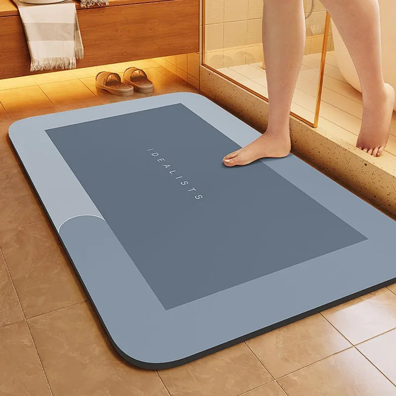 Haven Stone Mat — Instant-Dry Diatomite Bath Mat