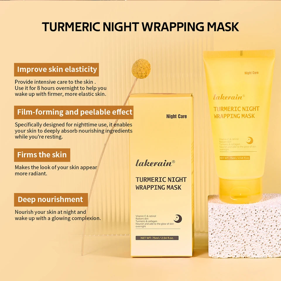 GlowHaven™ Overnight Collagen Peel-Off Mask