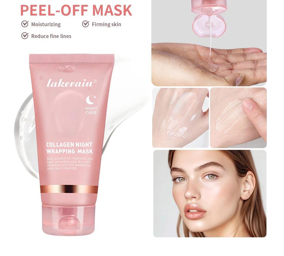 GlowHaven™ Overnight Collagen Peel-Off Mask