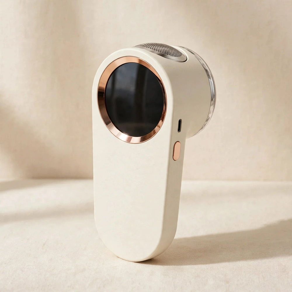 FuzzFix Pro — Rechargeable Lint Remover with LED Display